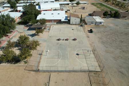Mojave Junior/Senior High School Outdoor Basketball Courts in Mojave