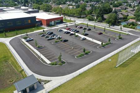 Shaw Middle School Parking Lot - Main in Spokane