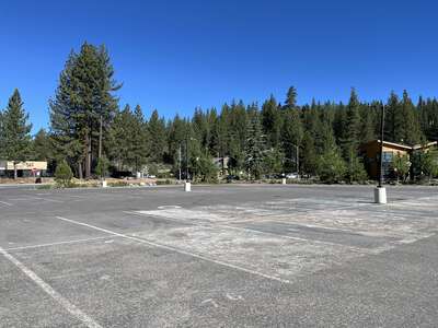Truckee High School Parking Lot - West in Truckee