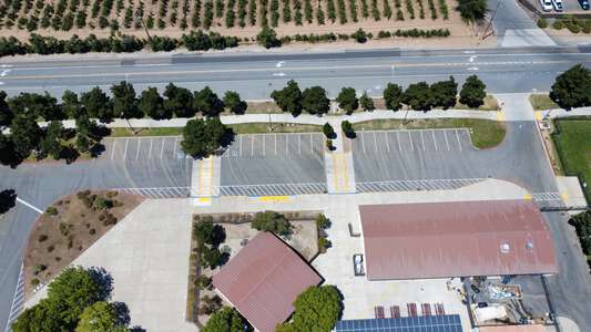 Orchard Park School Parking Lot in Oakley