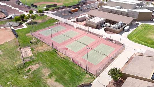 Maricopa High School Tennis Courts in Maricopa