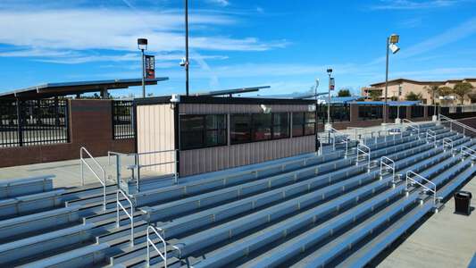 Canyon Crest Academy Press Box in San Diego