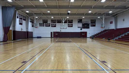 Amherst-Pelham Regional High School Main Gym in Amherst