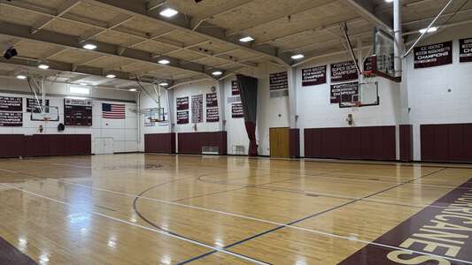 Amherst-Pelham Regional High School Main Gym in Amherst