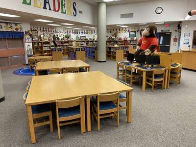 Gilbert Elementary School Library in Gilbert