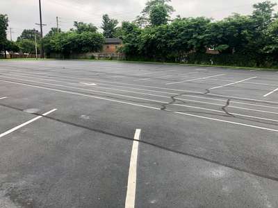 Southern Middle School Parking Lot in Lexington