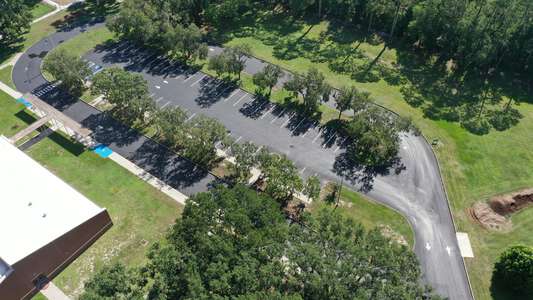 Cotee River Elementary School Parking Lot - Staff in New Port Richey