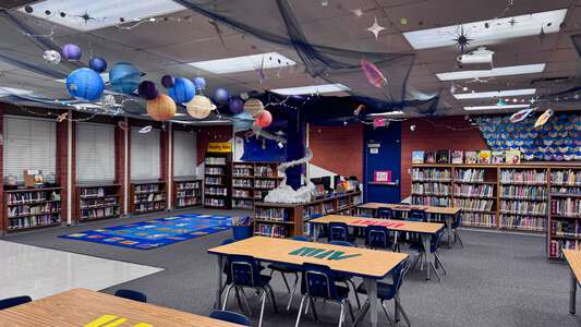 Linwood E. Howe Elementary School Library in Culver City