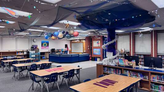 Linwood E. Howe Elementary School Library in Culver City