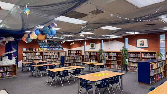 Linwood E. Howe Elementary School Library in Culver City