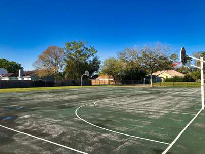 Bonneville Elementary School Outdoor Basketball Courts in Orlando