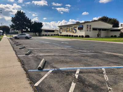 Clinton Elementary School Parking Lot in Garden Grove