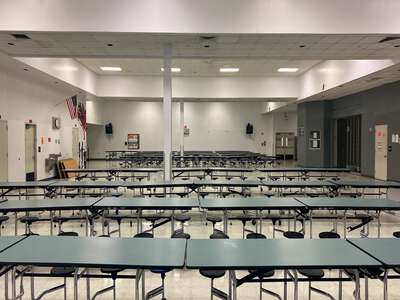 Dr. Michael M. Krop Senior High School Cafeteria in Miami