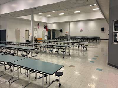 Dr. Michael M. Krop Senior High School Cafeteria in Miami