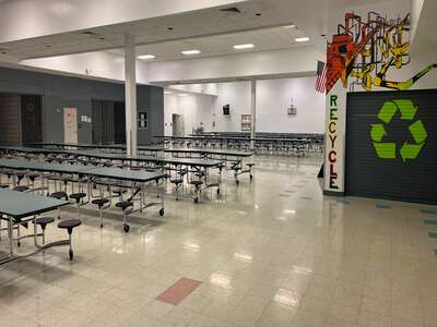 Dr. Michael M. Krop Senior High School Cafeteria in Miami