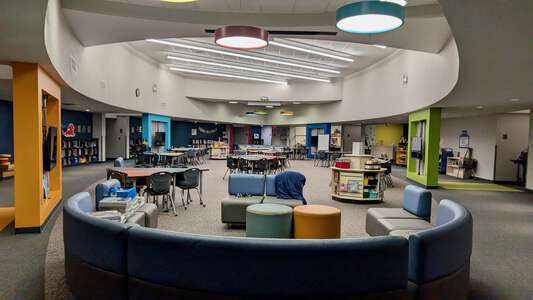 Shady Hills Elementary School Library in Spring Hill