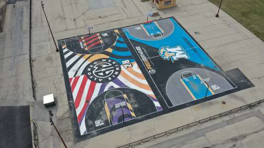 Mason - Roswell B Mason Elementary School Outdoor Basketball Courts in Chicago 2