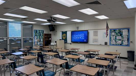 Coral Reef Senior High School Classroom Standard in Miami