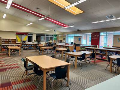 Opportunity Elementary School Library in Spokane Valley