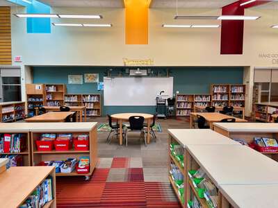 Opportunity Elementary School Library in Spokane Valley