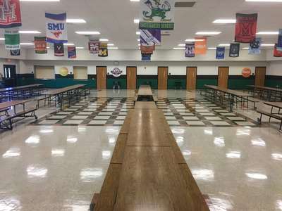 Donna Shepard Intermediate School Cafeteria in Mansfield