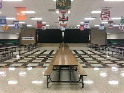 Donna Shepard Intermediate School Cafeteria in Mansfield