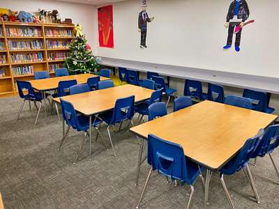 Muscoy Elementary School Library in San Bernardino