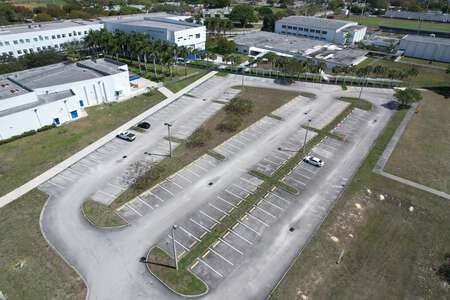 Pompano Beach High School Parking Lot in Pompano Beach