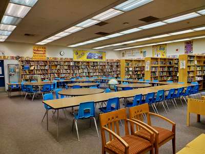 Olive Middle School Library in Baldwin Park