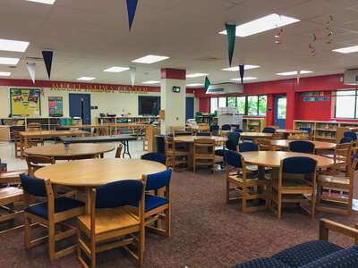Welch Middle School Library in Houston
