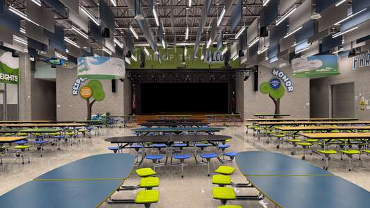 Francis Elementary School Cafeteria in Humble