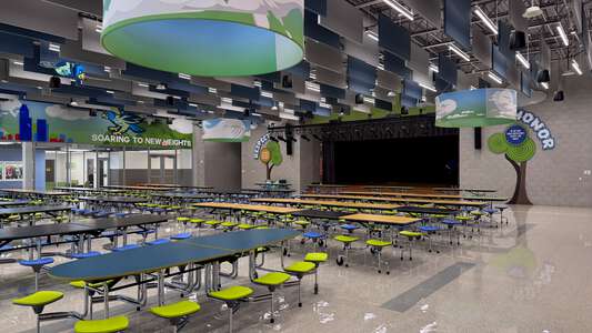 Francis Elementary School Cafeteria in Humble
