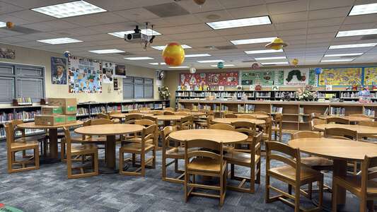 Charlotte N. Werner Elementary School Library in Rialto 3