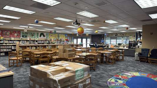 Charlotte N. Werner Elementary School Library in Rialto 4