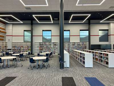Thomas Jefferson High School Library in Dallas