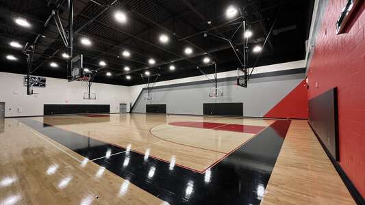 Pike Middle School Gym - Practice 1 (0815) in Justin