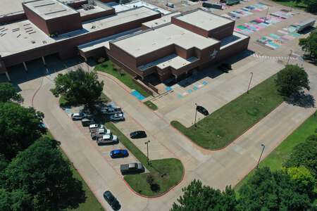 Coppell High School Parking Lot - Main - CHS in Coppell