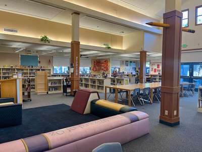 Christensen Middle School Library in Livermore 3