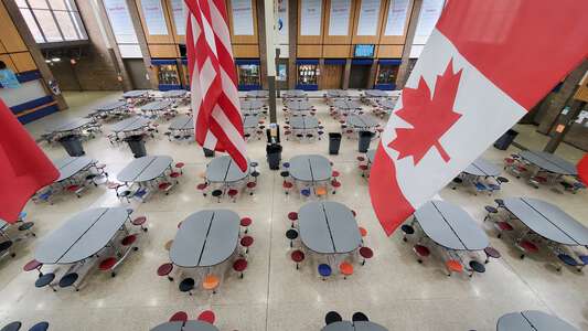 Bearden Middle School Cafeteria in Knoxville