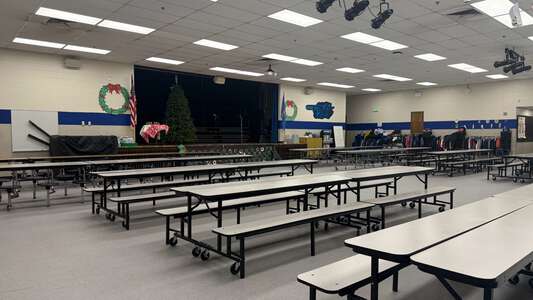 Wiley Post Elementary School Cafeteria in Oklahoma City