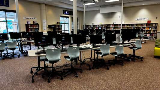 Summerour Middle School Media Center in Norcross