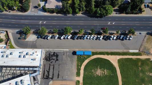 Marigold Elementary School Parking Lot - Fields in Chico