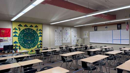Florin High School Classroom Standard in Sacramento