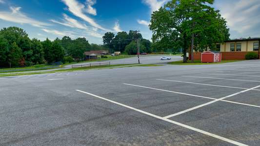Wesley Chapel Elementary School Parking Lot - Staff Back in Monroe
