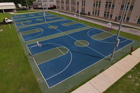 Starkey Ranch K-8 School Outdoor Basketball Courts in Odessa