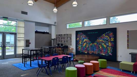 Highland Oaks Elementary School Library in Arcadia