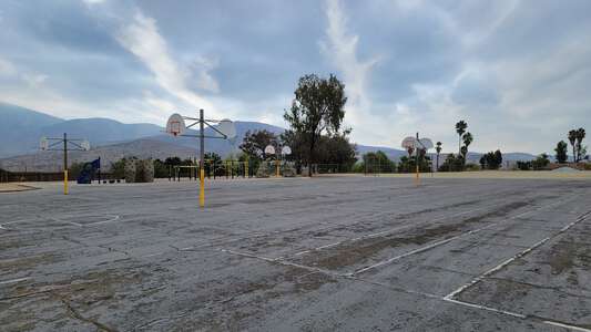 La Presa Elementary School Outdoor Basketball Courts in Spring Valley