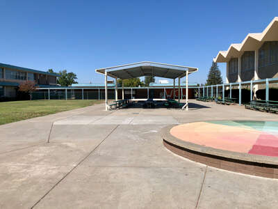 Will C. Wood Middle School Quad in Sacramento 2