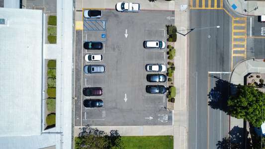 Robert Louis Stevenson Elementary School Parking Lot in Burbank 2