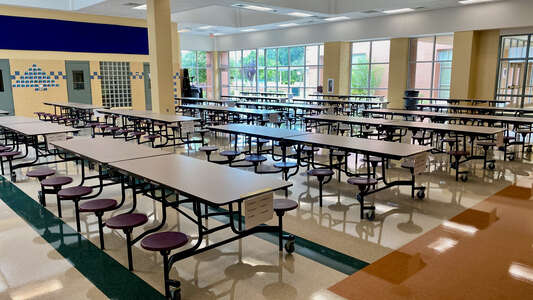 Lucas Middle School Cafeteria in Durham